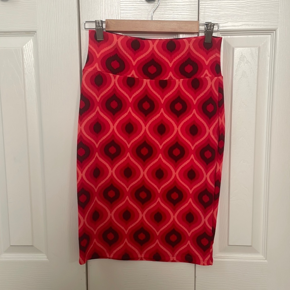 LulaRoe kneelength pencil skirt size extra small